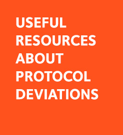 protocol deviation resources