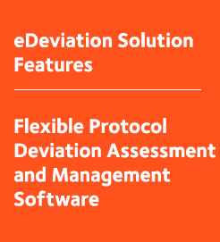 protocol deviation software features